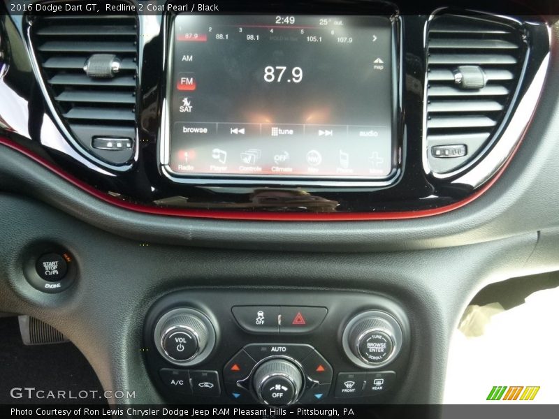 Redline 2 Coat Pearl / Black 2016 Dodge Dart GT