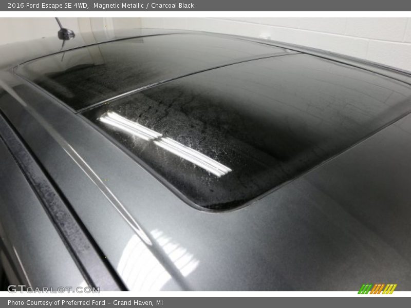 Magnetic Metallic / Charcoal Black 2016 Ford Escape SE 4WD