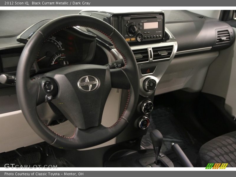 Black Currant Metallic / Dark Gray 2012 Scion iQ