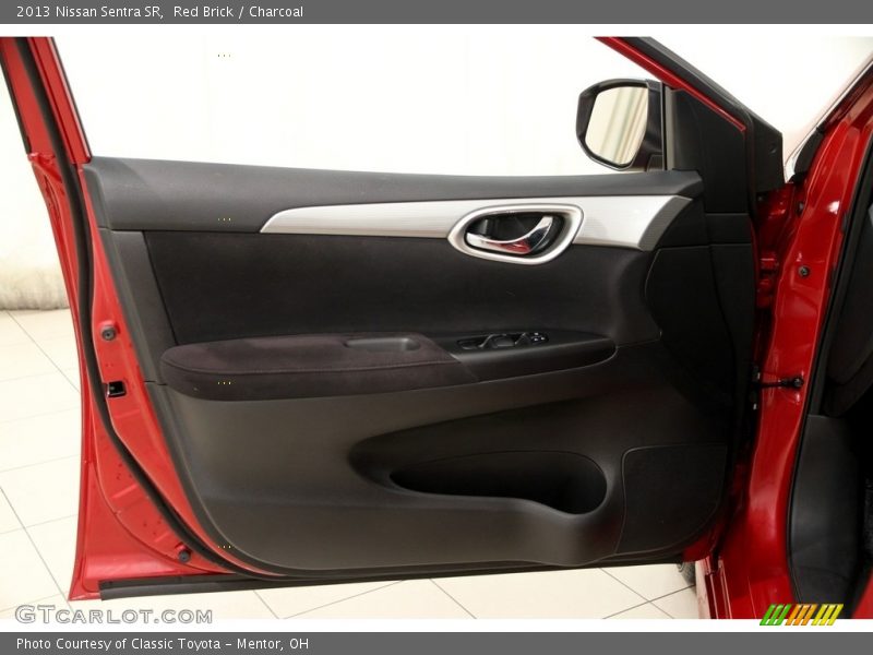 Red Brick / Charcoal 2013 Nissan Sentra SR