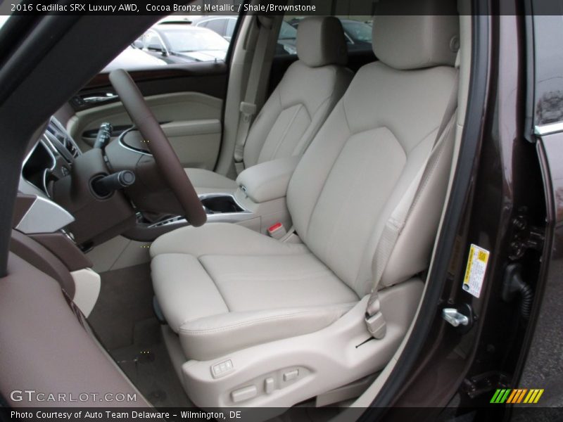 Cocoa Bronze Metallic / Shale/Brownstone 2016 Cadillac SRX Luxury AWD