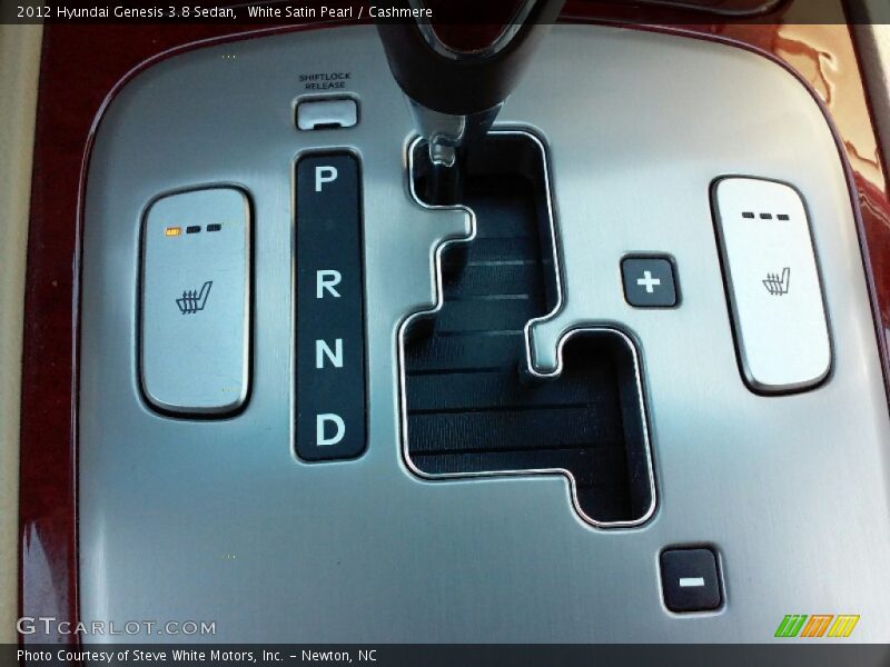 White Satin Pearl / Cashmere 2012 Hyundai Genesis 3.8 Sedan