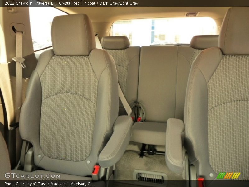 Crystal Red Tintcoat / Dark Gray/Light Gray 2012 Chevrolet Traverse LT