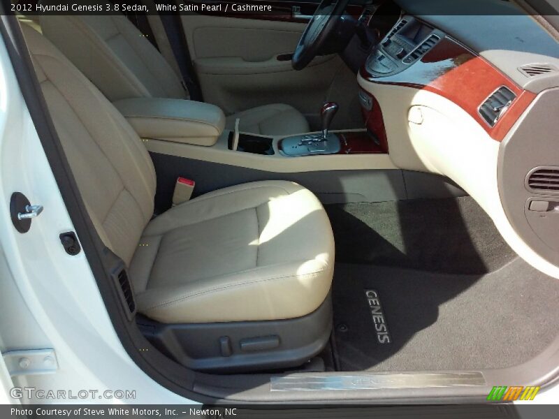White Satin Pearl / Cashmere 2012 Hyundai Genesis 3.8 Sedan