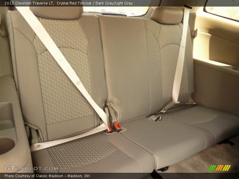 Crystal Red Tintcoat / Dark Gray/Light Gray 2012 Chevrolet Traverse LT