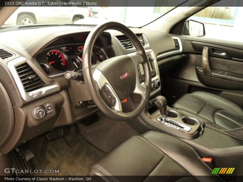 Cyber Gray Metallic / Ebony 2013 GMC Acadia SLT