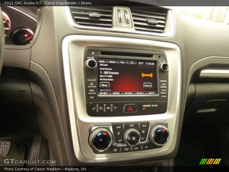 Cyber Gray Metallic / Ebony 2013 GMC Acadia SLT