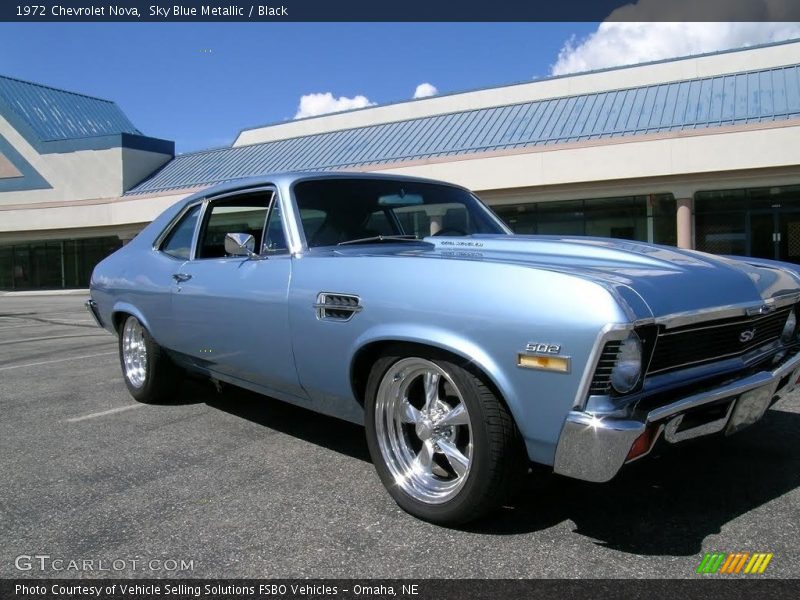 Front 3/4 View of 1972 Nova 