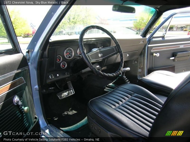 1972 Nova  Black Interior