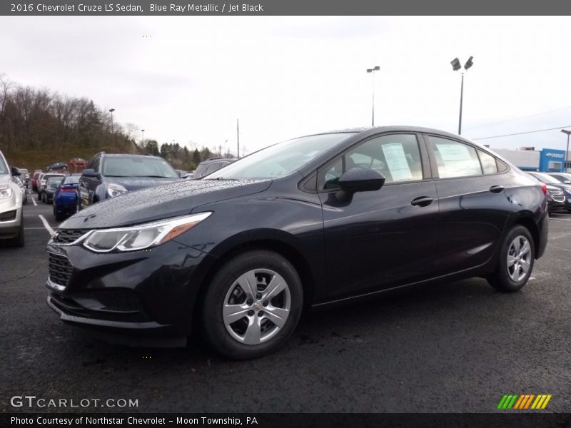 Blue Ray Metallic / Jet Black 2016 Chevrolet Cruze LS Sedan