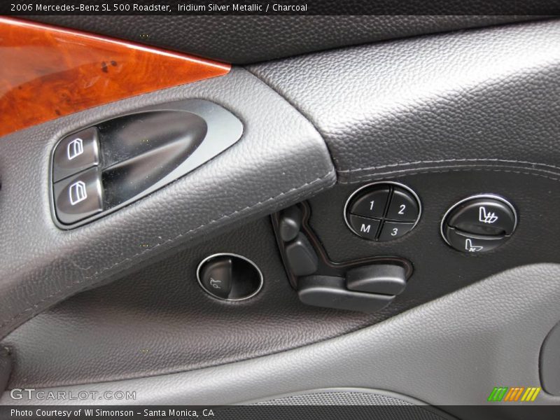 Iridium Silver Metallic / Charcoal 2006 Mercedes-Benz SL 500 Roadster