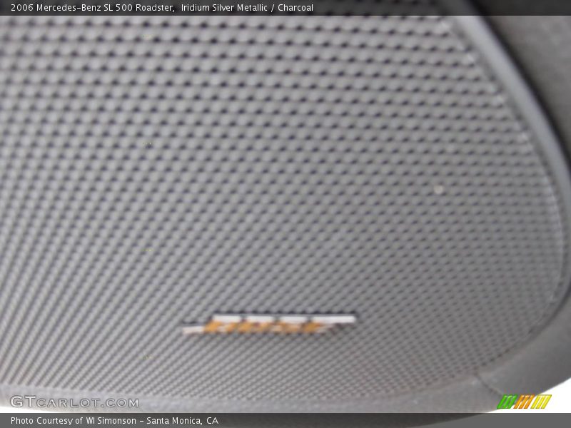 Iridium Silver Metallic / Charcoal 2006 Mercedes-Benz SL 500 Roadster