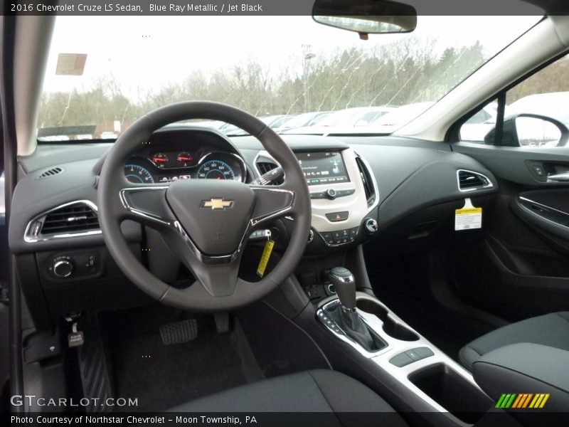 Jet Black Interior - 2016 Cruze LS Sedan 