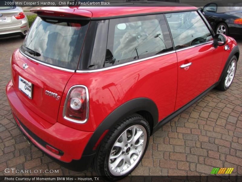 Chili Red / Red/Carbon Black 2008 Mini Cooper S Hardtop