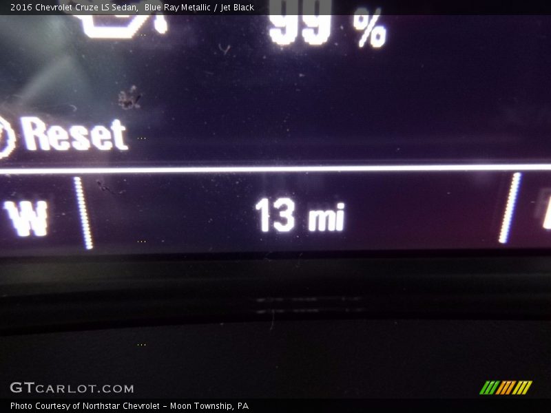 Blue Ray Metallic / Jet Black 2016 Chevrolet Cruze LS Sedan