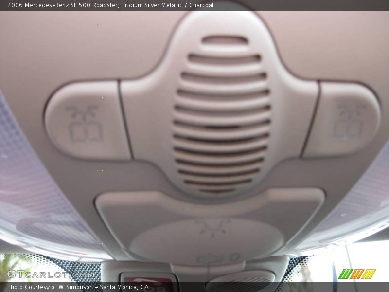 Iridium Silver Metallic / Charcoal 2006 Mercedes-Benz SL 500 Roadster