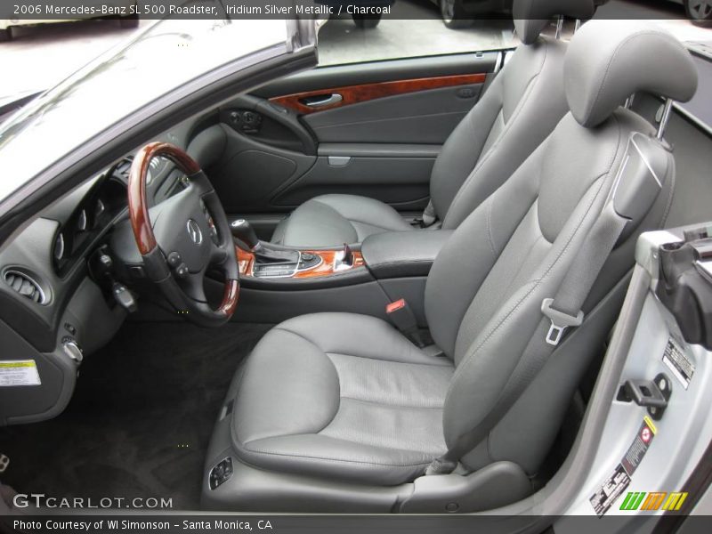 Iridium Silver Metallic / Charcoal 2006 Mercedes-Benz SL 500 Roadster
