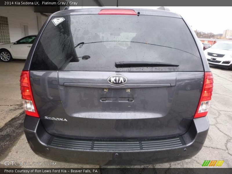 Platinum Gray / Gray 2014 Kia Sedona LX