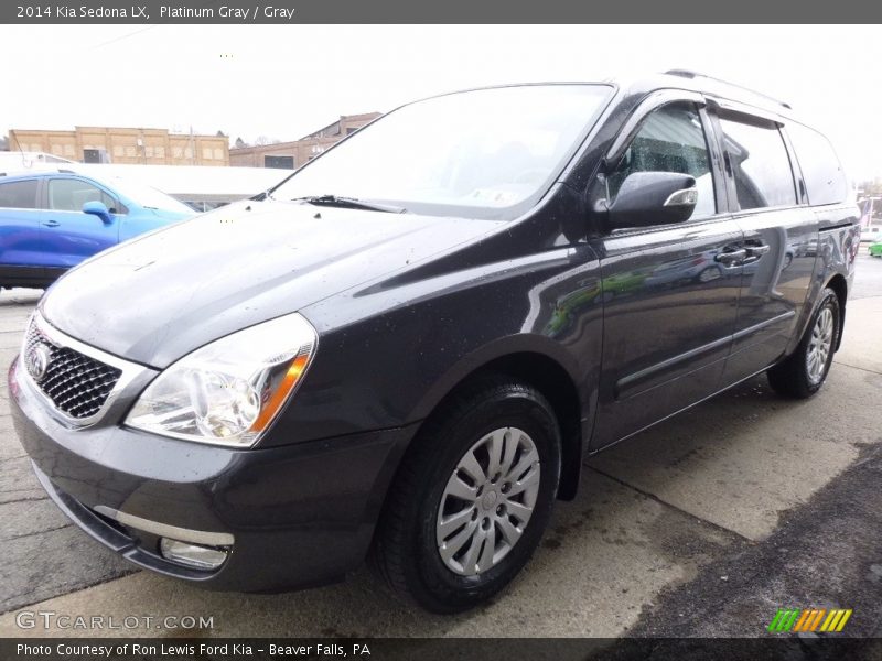 Platinum Gray / Gray 2014 Kia Sedona LX