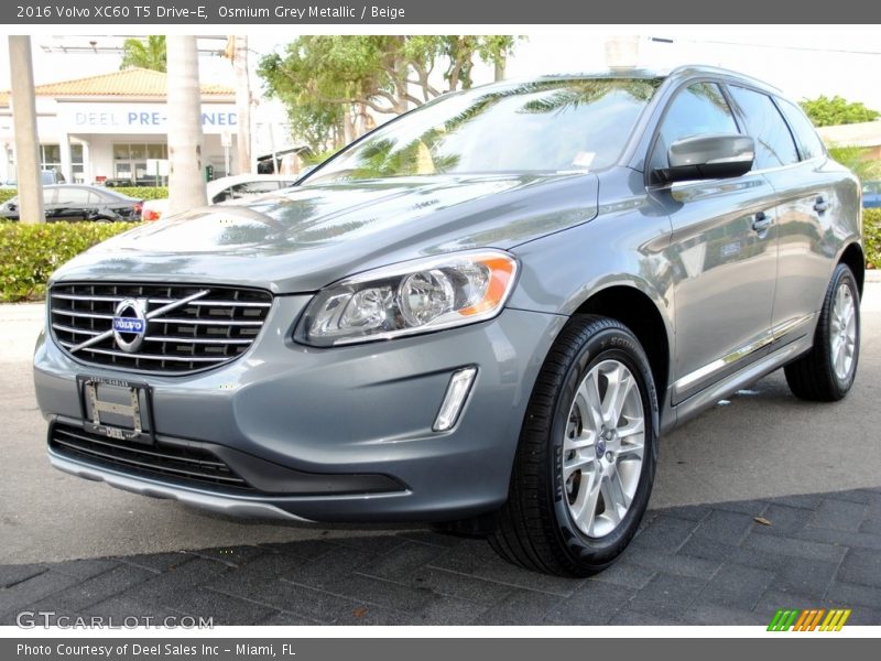 Osmium Grey Metallic / Beige 2016 Volvo XC60 T5 Drive-E