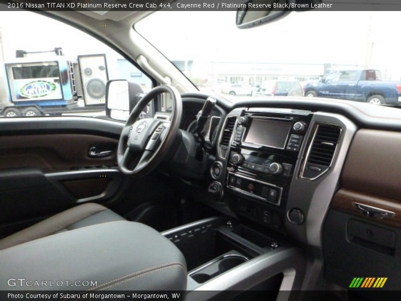 Dashboard of 2016 TITAN XD Platinum Reserve Crew Cab 4x4