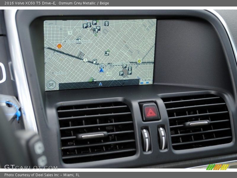 Navigation of 2016 XC60 T5 Drive-E