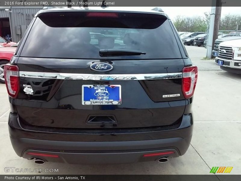 Shadow Black / Medium Light Camel 2016 Ford Explorer FWD