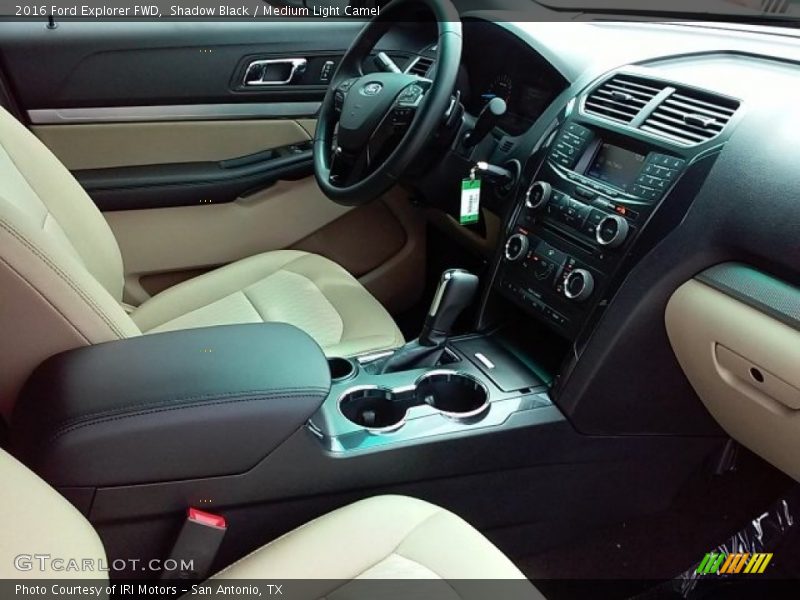 Shadow Black / Medium Light Camel 2016 Ford Explorer FWD
