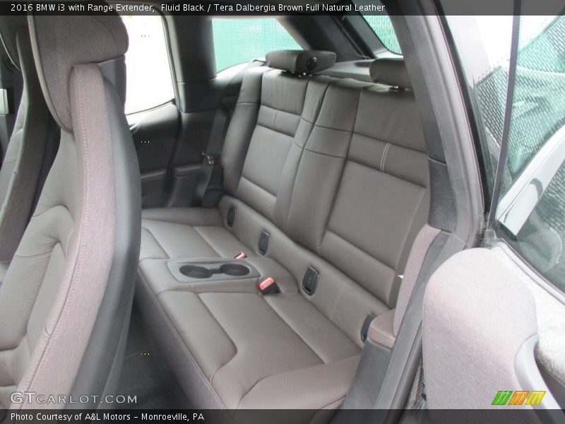 Rear Seat of 2016 i3 with Range Extender