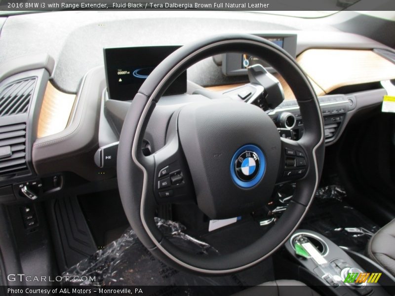  2016 i3 with Range Extender Steering Wheel