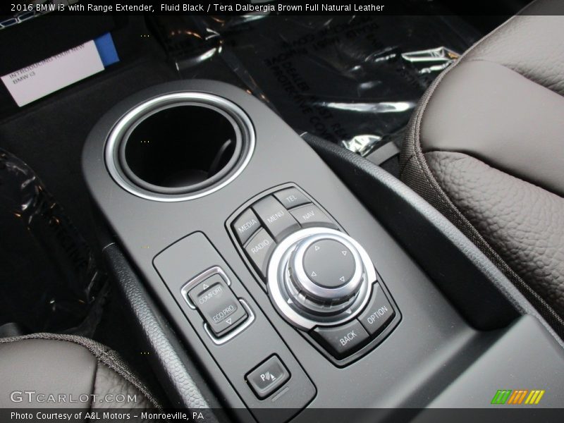 Controls of 2016 i3 with Range Extender