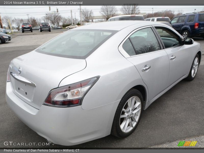 Brilliant Silver / Charcoal 2014 Nissan Maxima 3.5 S