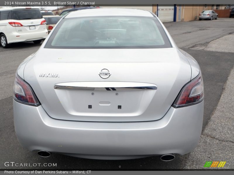 Brilliant Silver / Charcoal 2014 Nissan Maxima 3.5 S