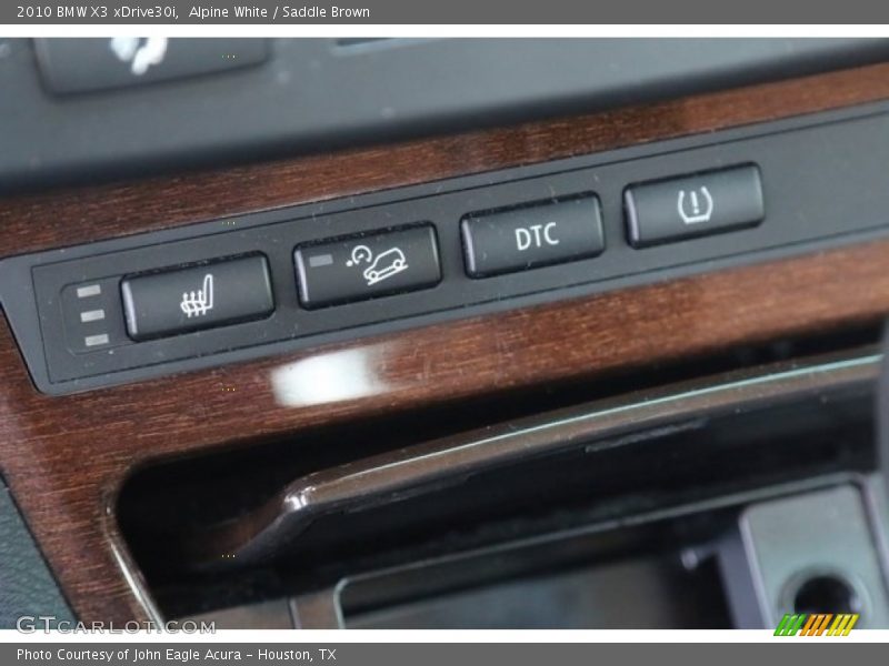Alpine White / Saddle Brown 2010 BMW X3 xDrive30i