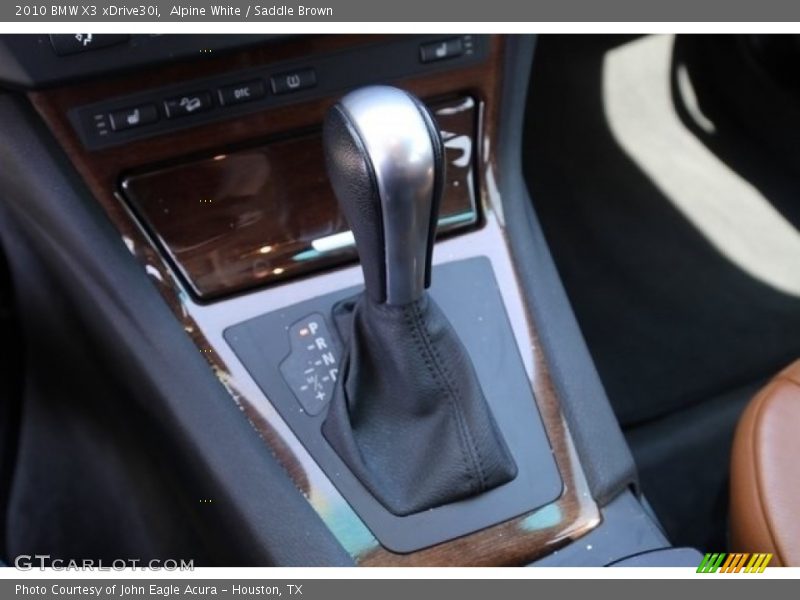 Alpine White / Saddle Brown 2010 BMW X3 xDrive30i