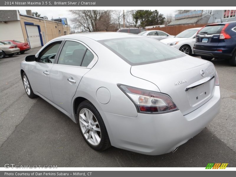 Brilliant Silver / Charcoal 2014 Nissan Maxima 3.5 S
