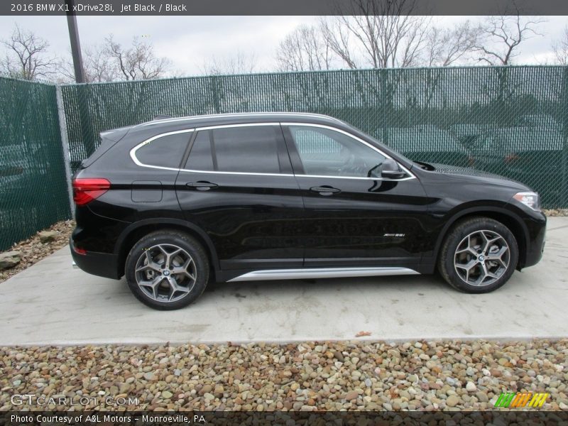 Jet Black / Black 2016 BMW X1 xDrive28i