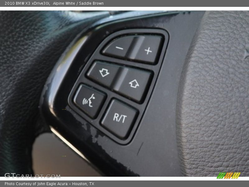 Alpine White / Saddle Brown 2010 BMW X3 xDrive30i