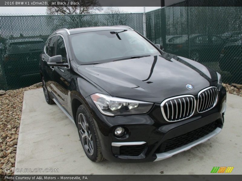 Jet Black / Black 2016 BMW X1 xDrive28i