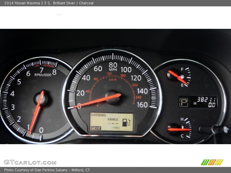 Brilliant Silver / Charcoal 2014 Nissan Maxima 3.5 S