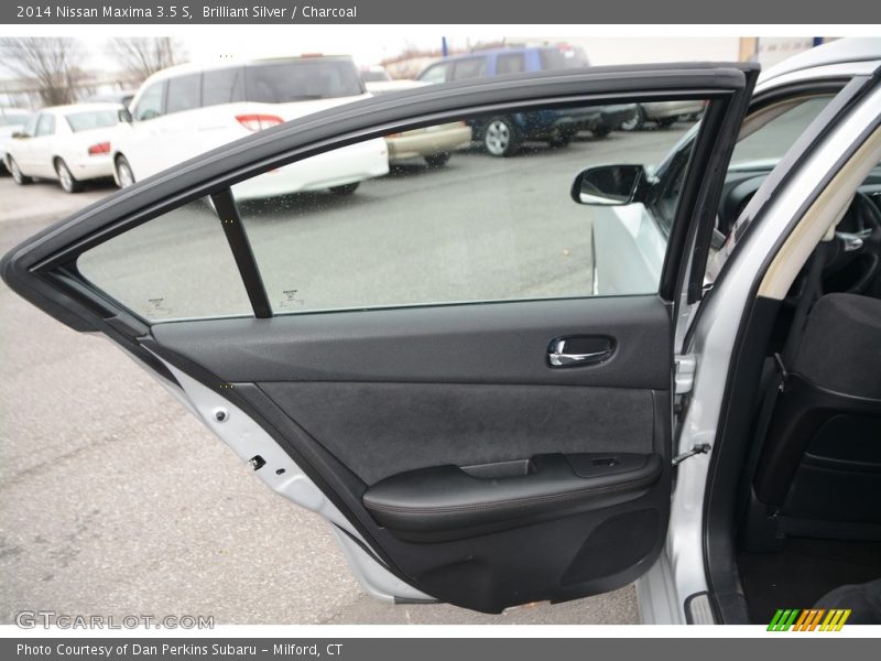 Brilliant Silver / Charcoal 2014 Nissan Maxima 3.5 S