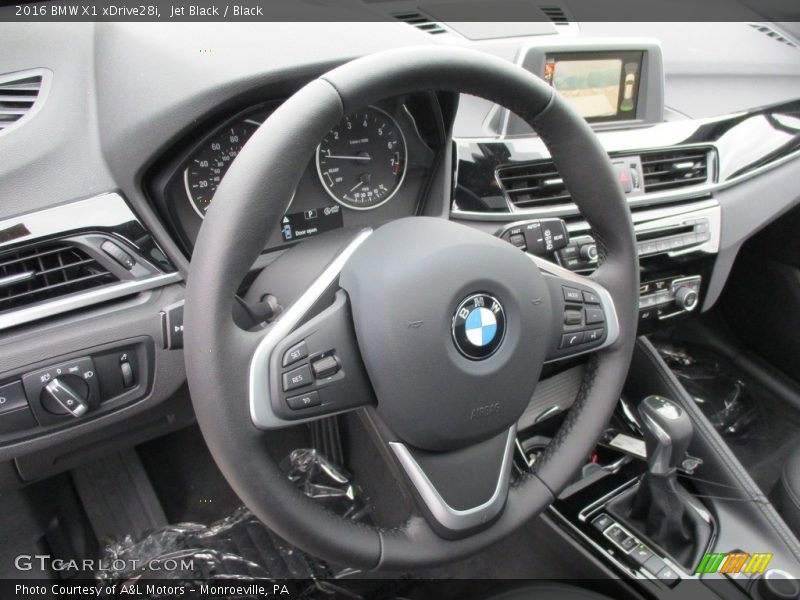 Jet Black / Black 2016 BMW X1 xDrive28i