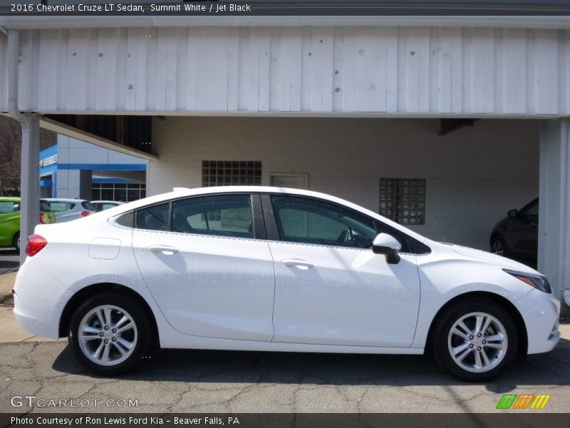  2016 Cruze LT Sedan Summit White