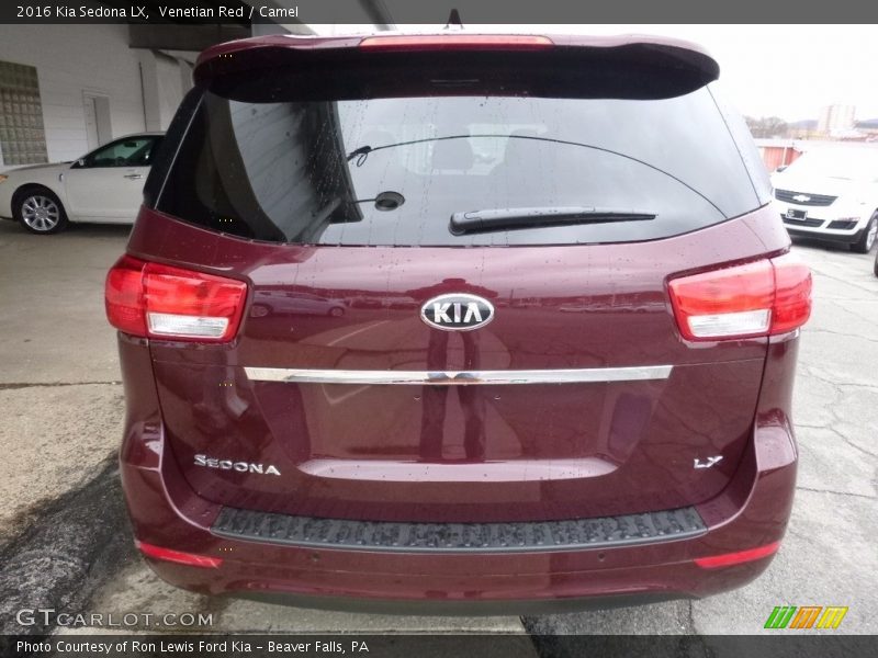 Venetian Red / Camel 2016 Kia Sedona LX