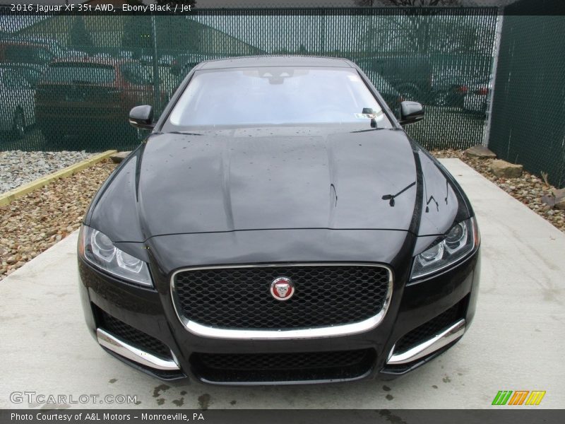 Ebony Black / Jet 2016 Jaguar XF 35t AWD