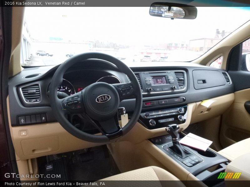 Camel Interior - 2016 Sedona LX 