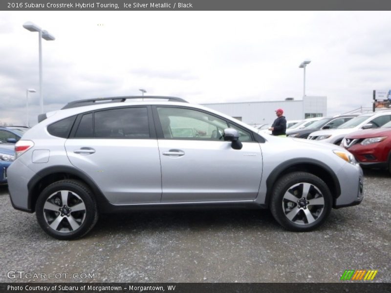 Ice Silver Metallic / Black 2016 Subaru Crosstrek Hybrid Touring