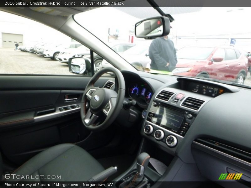 Ice Silver Metallic / Black 2016 Subaru Crosstrek Hybrid Touring