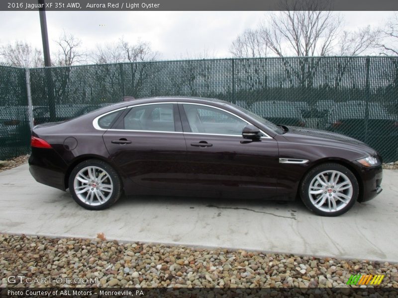  2016 XF 35t AWD Aurora Red