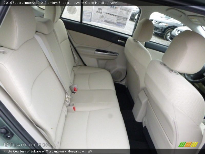 Jasmine Green Metallic / Ivory 2016 Subaru Impreza 2.0i Premium 5-door